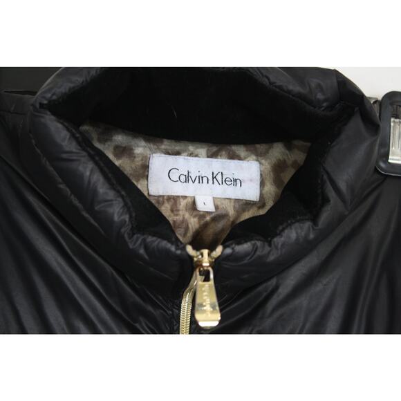 Calvin Klein Lightweight Packable Down Filled Womens Puffer Jacket Large - Picture 3 of 8